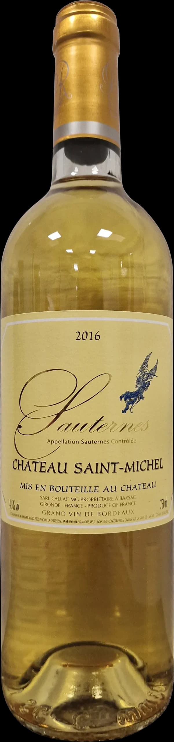2016 Sauternes Saint Michel